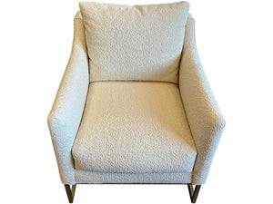The Skylar Gold Leg Accent Chair
