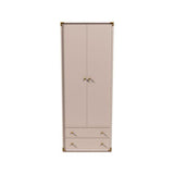 32" Unfinished 2 Door 2 Drawer Stanley Vintage Hutch #07046