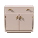 24" Unfinished 1 Drawer 2 Door Vintage Single Nightstand #07529