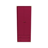 32" Unfinished 2 Door 2 Drawer Stanley Vintage Hutch #07046