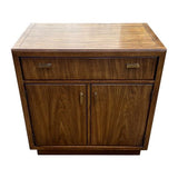 24" Unfinished 1 Drawer 2 Door Vintage Single Nightstand #07529