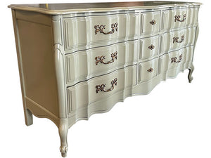 64" Finished 9 Drawer Vintage Dresser #07497: At Munster, IN Location