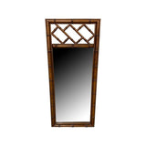 19.25" Unfinished Vintage Bamboo Style Mirror #08150