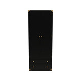 32" Unfinished 2 Door 2 Drawer Stanley Vintage Hutch #07046