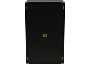 32" Unfinished 2 Door Vintage Tallboy #07189
