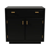 24" Unfinished 1 Drawer 2 Door Vintage Single Nightstand #07529