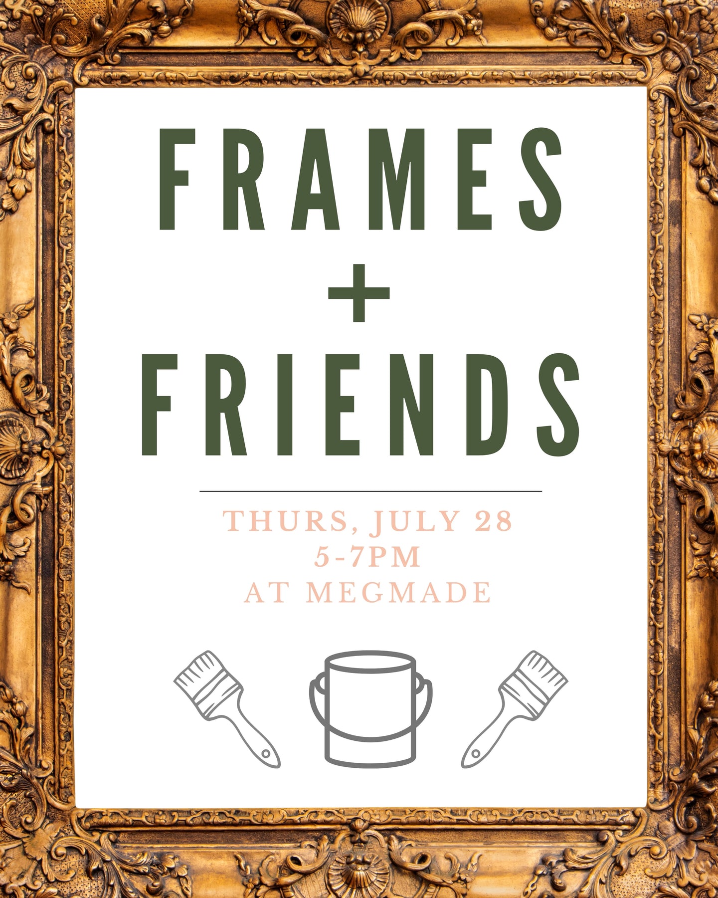 Frames + Friends Event Ticket