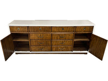 Load image into Gallery viewer, 77.5&quot; Finished 2 Door 6 Drawer Drexel Vintage Buffet #08147: At Our Munster Location
