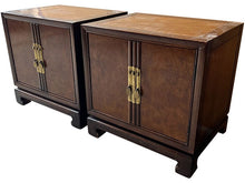 Load image into Gallery viewer, 24&quot; Unfinished 2 Door Vintage Nightstand Set of 2 #08189
