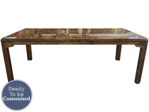 65"-105'' Unfinished Vintage Table #08160