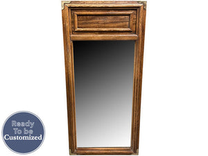19.75" Unfinished Vintage Mirror #08142