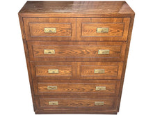 Load image into Gallery viewer, 38&quot; Unfinished 5 Drawer Vintage Tallboy #07923
