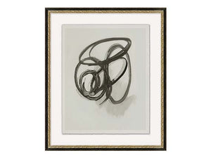 Gesture 2 Entwined Ring Art Piece 21.5x25.5
