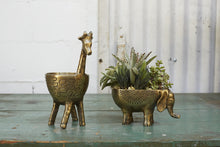 Load image into Gallery viewer, Gia The Giraffe Metal Planter
