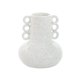 Odella Speckled White Vase