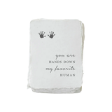 "My Favorite Human" Baby/Mother Card