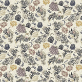 Let it Grow - Cream Botanical Wallpaper