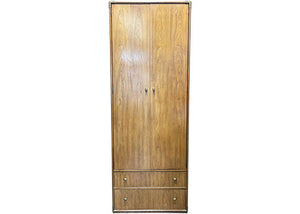 32" Unfinished 2 Door 2 Drawer Stanley Vintage Hutch #07046