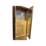 32" Unfinished 2 Door 2 Drawer Stanley Vintage Hutch #07046