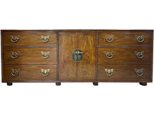 Load image into Gallery viewer, 80&quot; Unfinished 6 Drawer 2 Door Henredon Vintage Buffet #07041
