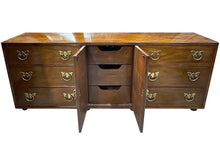 Load image into Gallery viewer, 80&quot; Unfinished 6 Drawer 2 Door Henredon Vintage Buffet #07041
