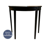 34" Unfinished Vintage Single Table #07066