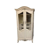 38" Unfinished Spade Green Vintage Heirloom Hutch #07068