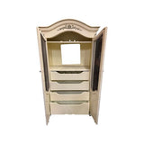 38" Unfinished Spade Green Vintage Heirloom Hutch #07068