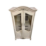 38" Unfinished Spade Green Vintage Heirloom Hutch #07068
