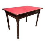43" Unfinished 2 Drawer Vintage Table #04946