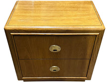 Load image into Gallery viewer, 24&quot; Unfinished 2 Drawer Vintage Single Side Table #07126
