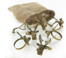 Load image into Gallery viewer, Deer Metal Rings
