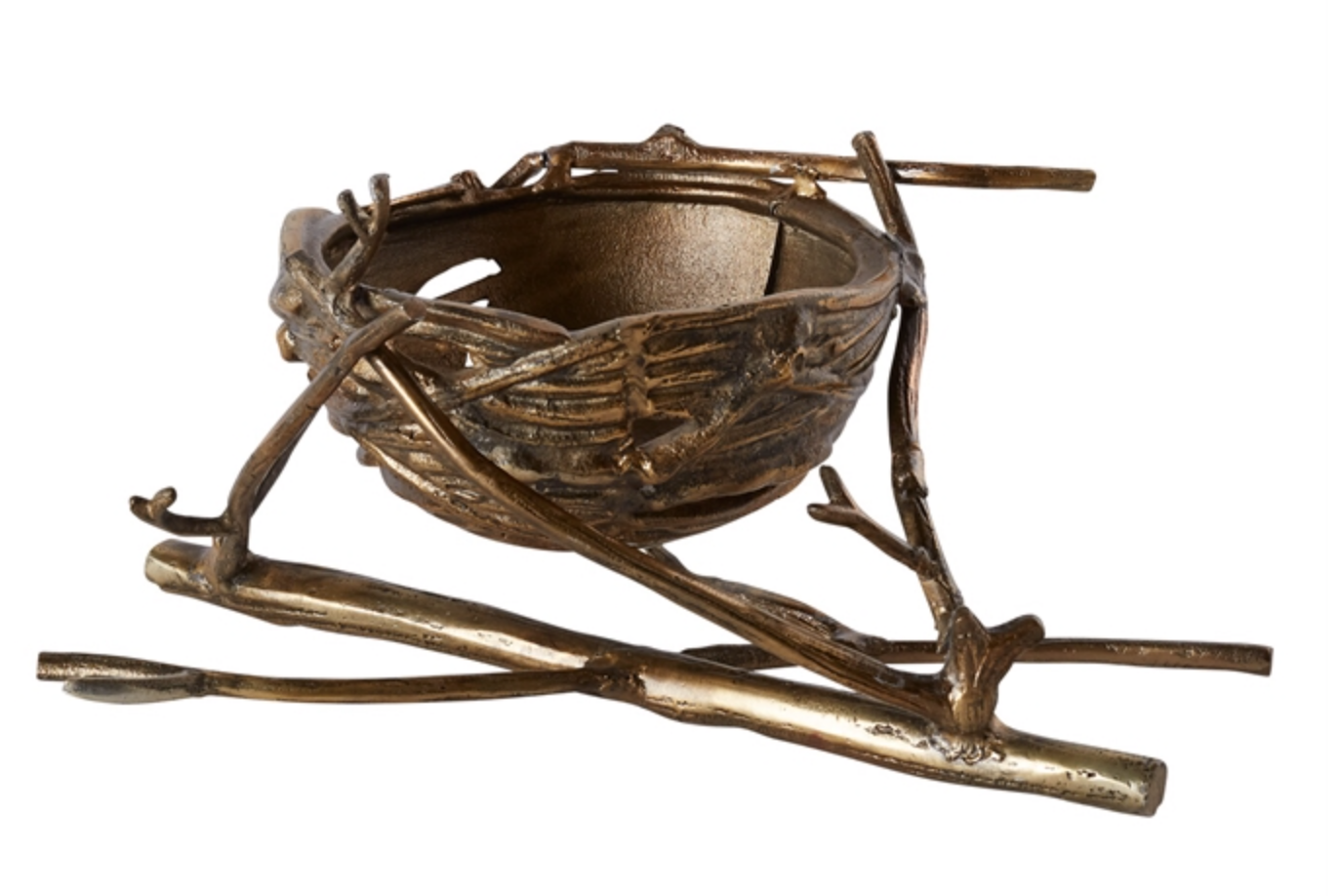 Brass Nest Centerpiece