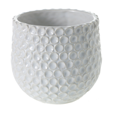 Ginny Bubble Textured Ceramic Pot Medium