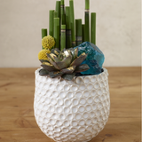 Ginny Bubble Textured Ceramic Pot Medium