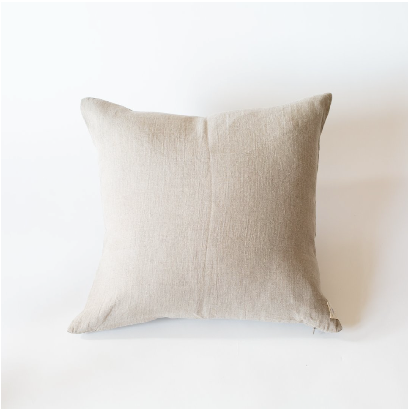 Natural 20x20 Linen Pillow