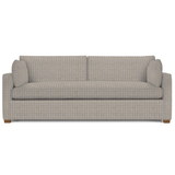Wells Classic Modern Down-Blend Bench Cushion Sofa 88" Rowe Furniture
