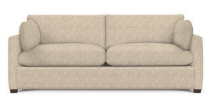 Wells Classic Modern Down-Blend Two Cushion Cushion Sofa 88" Rowe Furniture
