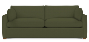 Wells Classic Modern Down-Blend Two Cushion Cushion Sofa 88" Rowe Furniture