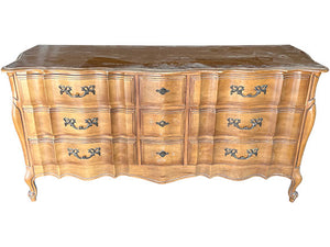 64" Finished 9 Drawer Vintage Dresser #07497: At Munster, IN Location