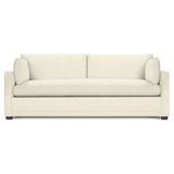 Wells Classic Modern Down-Blend Bench Cushion Sofa 88" Rowe Furniture