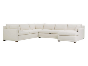 Wells Modern Classic Upholstered Sectional