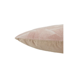 Pink Geometric Throw Pillow
