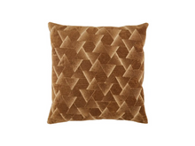 Load image into Gallery viewer, Caramel Geometric Throw Pillow
