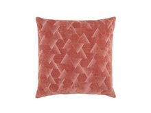 Load image into Gallery viewer, Rose Geometric Throw Pillow
