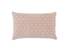 Load image into Gallery viewer, Pink Textured Lumbar Pillow
