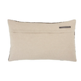 Mocha Textured Lumbar Pillow