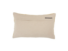 Load image into Gallery viewer, Yellow Textured Lumbar Pillow
