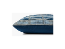 Load image into Gallery viewer, Blue Woven Throw Pillow
