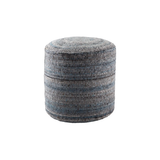 Amarillo Woven Pouf